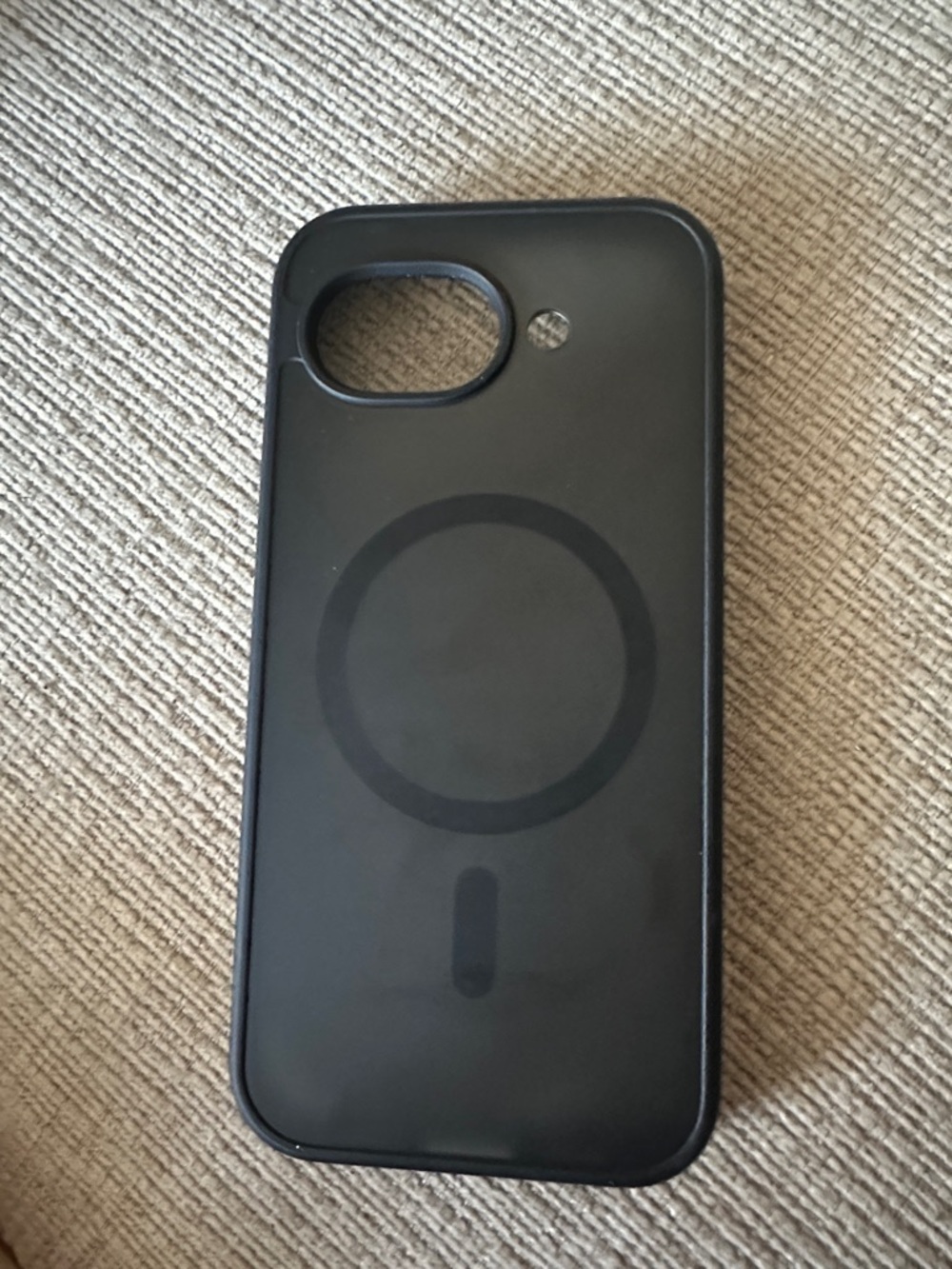 MagSafe-Compatible Black iPhone Case